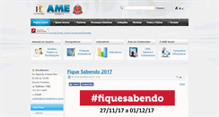 Desktop Screenshot of amecasabranca.org.br
