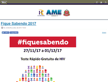 Tablet Screenshot of amecasabranca.org.br